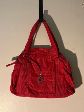 Vintage Kipling Red Bag